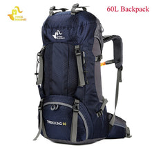Load image into Gallery viewer, Free Knight 60L Hiking Backpack - Rain Cover Bag 50L Camping Mountaineering Backpack
